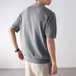 KZZ Short-Sleeve Summer Casual Pullover Polo Shirt