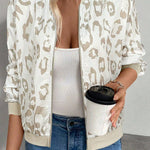 Stylish Loose-fitting Long-sleeved Zipper Casual Jacket