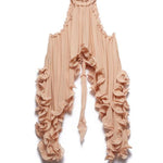 Romantic Drama Chiffon Wavy Ruffles Halter Irregular A-line Top