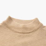 Essential Ribbed Mock Neck Sweater