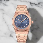 KingRoyal Luxury Men's Watch - Heavy Stainless Steel Watch with Octagonal Case