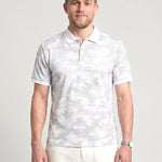 KZZ Men's Summer Camouflage Print Short-Sleeve Shirt