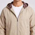 KZZ Men's two-piece street casual plaid tracksuit
