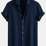 Waffle Knopshirt