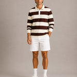 Vintage Stripe Rugby Polo
