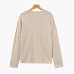 Linen Cotton Essential Crewneck