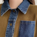 Adele Contrast Coat