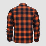 Douglas™ | Quilt-Lined Plaid Flannel Bomber Jacket