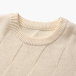Diamond Knit Crewneck Sweater