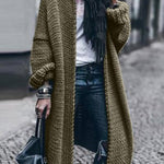 Long Sleeve Knitted Cardigan