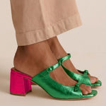 RUBY | Block Toe Heeled Sandals