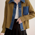Adele Contrast Coat