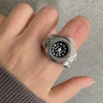 Fashion Creative Simple Mini Clock Ring