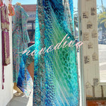 Quirky Printed V Neck Cover Up