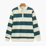 Vintage Stripe Rugby Polo