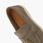 Old Money Suede Lady Loafers