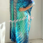Quirky Printed V Neck Cover Up