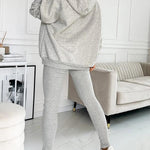 Casual and Comfortable Three-piece Sweatshirt Set
