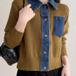 Adele Contrast Coat