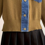 Adele Contrast Coat