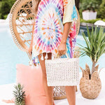 Soakin' Up The Sun Tie Dye Cover Up