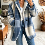 Joanne | Cozy Multi-Color Plaid Coat