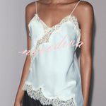 Sexy Lace Backless Camisole Top
