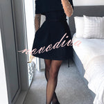 Romantic Mesh Pearl Embellished Long Sleeve Stretch Bodysuit