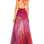 Sexy See-through Mesh Lace Resort Beach Skirt