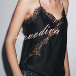 Sexy Lace Backless Camisole Top
