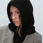 Stylish and Warm Neck Warmer One-piece Knitted Wool Hat