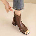 Celeste Mesh Ankle Boots