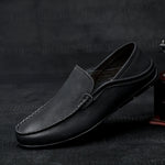Monza Leather Riding Loafers