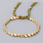 Fortune Copper Bead Bracelet