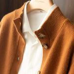 Evelyn Wool Cashmere Cardigan