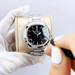 Iconic Luxury Men's Stainless Steel Watch - Classic Silver Watch