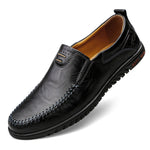 Elegant leather loafers