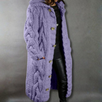 Karina | Elegant Cosy Coat With Tummy Coverage