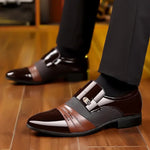 Men's Polished Leather Loafers | Refined Modern Elegance