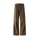 Men's Solid Pleated Linen Pants | Lightweight Casual Summer Essential