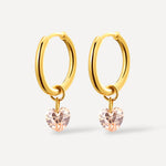 Delicate Heart Earrings