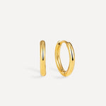 Small Slim Hoops 14mm