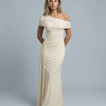 Celeste Moreau | Elegant Off Shoulder Maxi Dress For Women