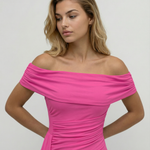 Celeste Moreau | Elegant Off Shoulder Maxi Dress For Women