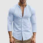 Breathable linen shirt