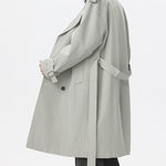Classic Double-Breasted Trench Coat