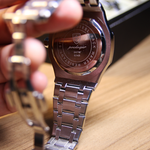 KingRoyal Luxury Men's Watch - Heavy Stainless Steel Watch with Octagonal Case