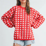 Hazel Plaid Sweater