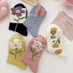 Blush Bloom 5-Pair Sock Bundle