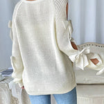 Isabelle Bow Sleeve Sweater